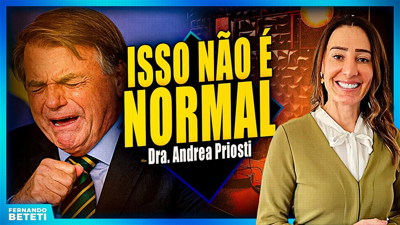 Nem Bolsonaro escapou: quando o soluço vira alerta do corpo - Dra. Andrea Priosti - Fernando Beteti