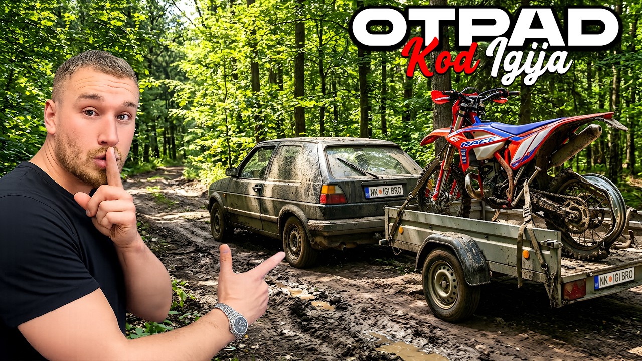 GOLF IZVLAČI NOVI MOTOR OD SAURUS GANGA, UNIŠTEN! *Otpad na selu* EP27