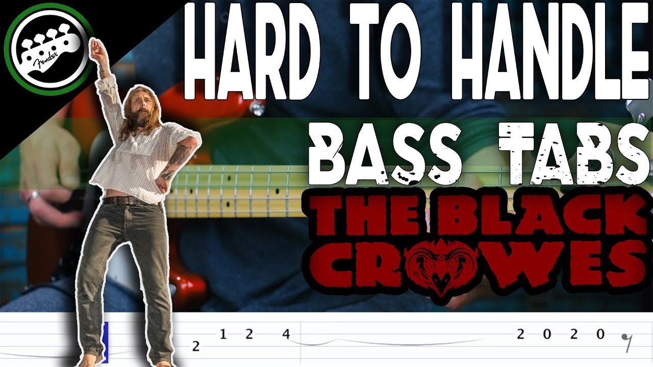 The Black Crowes - Hard To Handle | Bass Cover With Tabs in the Video