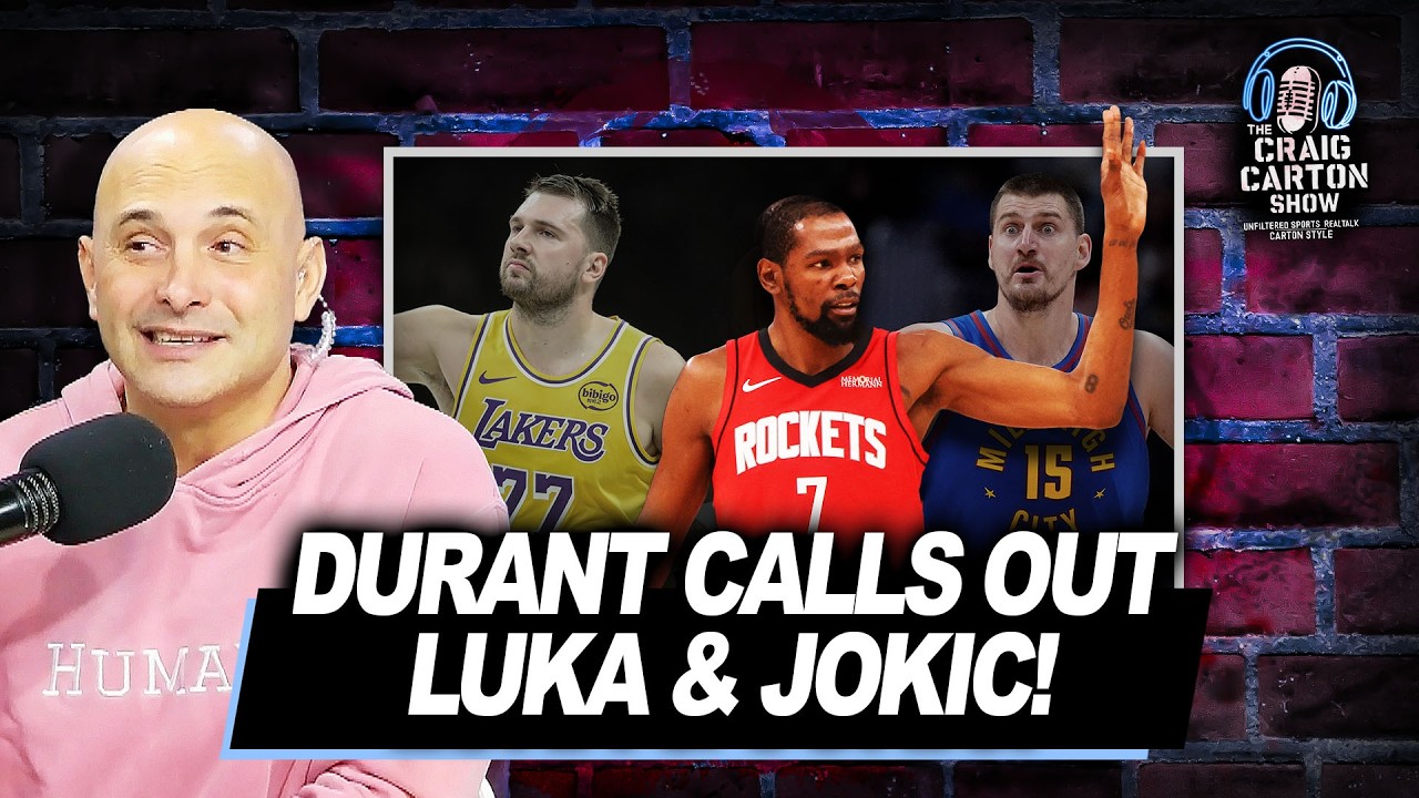 ALL STAR DRAMA: KD Takes Shots at Luka & Jokic! | The Craig Carton Show
