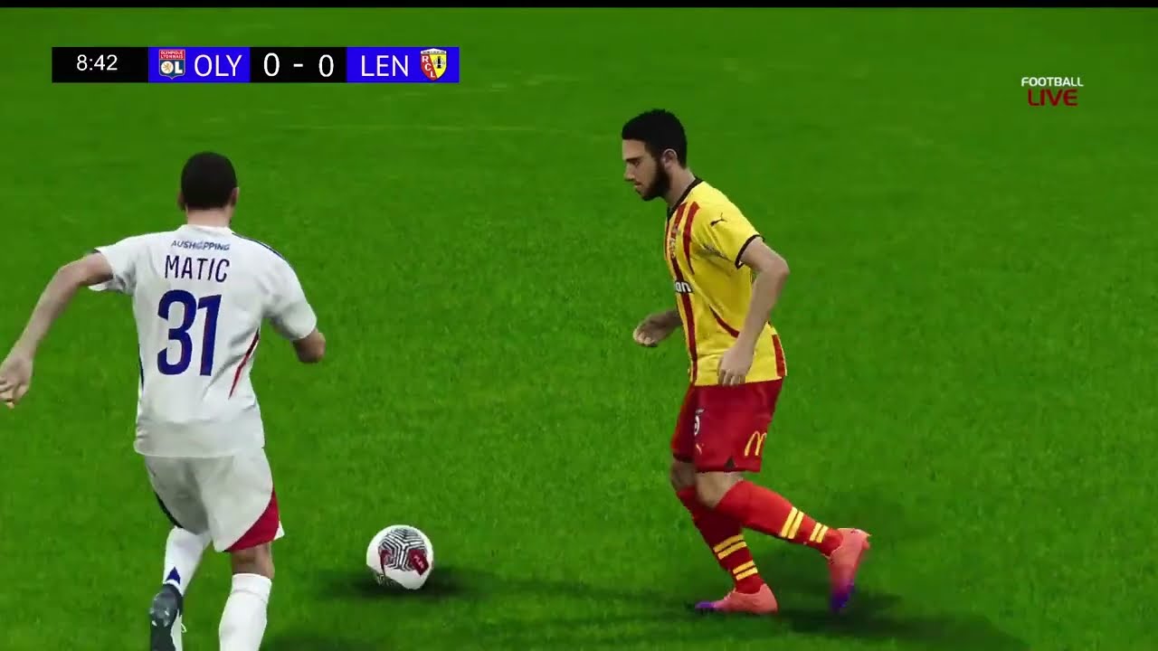 [EN DIRECT] Lyon - Lens QUARTS DE FINALE COUPE DE FRANCE 25/26 Match complet - Simulation vidéo