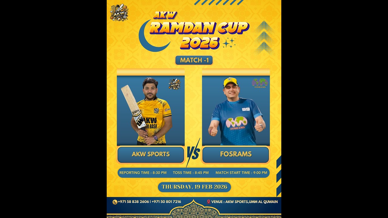 AKW SPORTS   VS   FOSRAMS