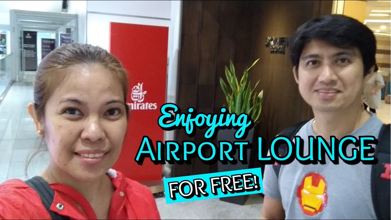 Airport Lounge Vlog || FREE Access to VIP Lounges at the Airport - Ask me How!