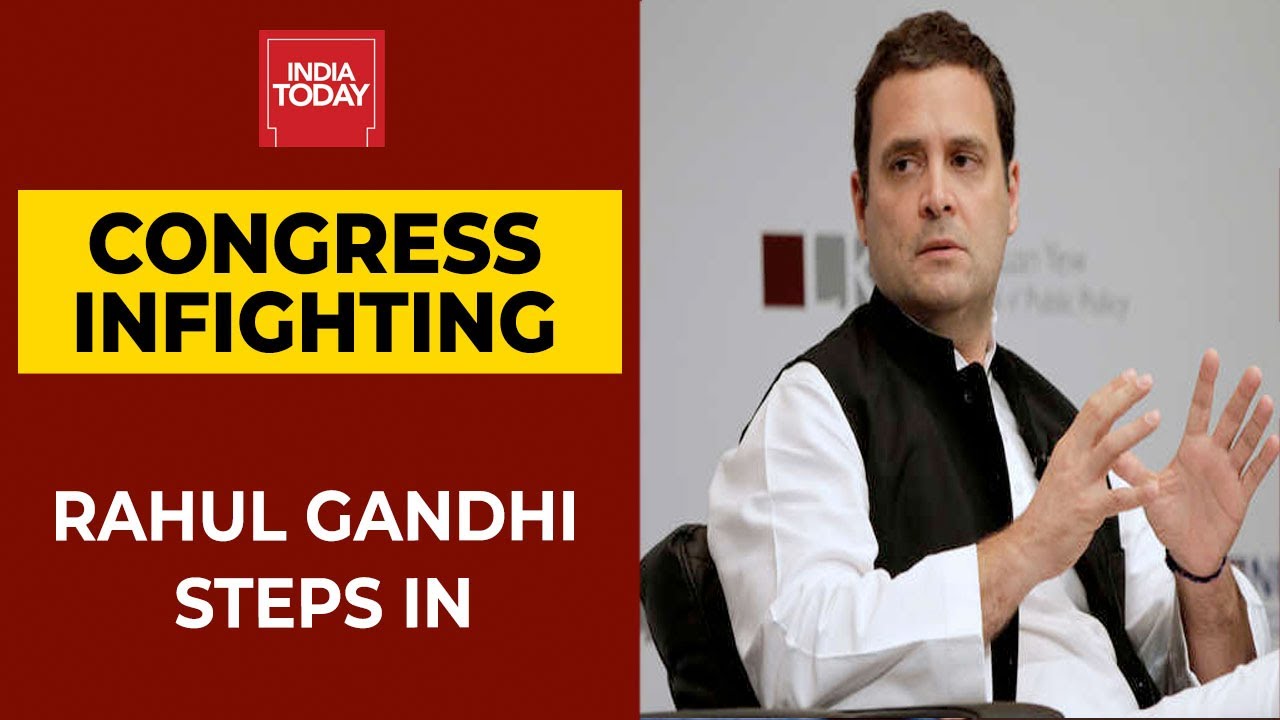 Rahul Gandhi Steps In As Punjab Congress Infighting Continues, Holds Series Of Meets | Breaking
