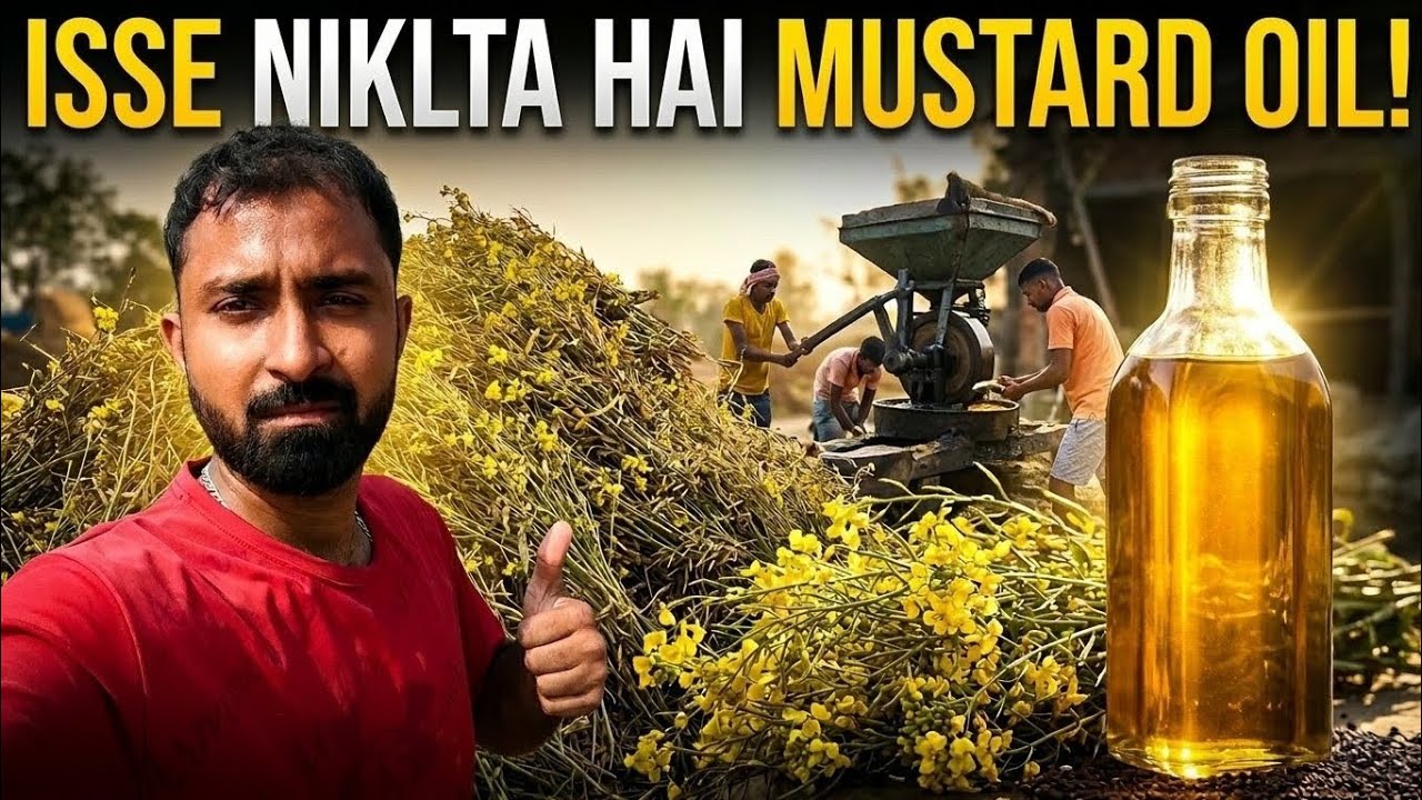 Yeh hai mustard oil ki Fasal | Ma cahli gaie Delhi 🥺