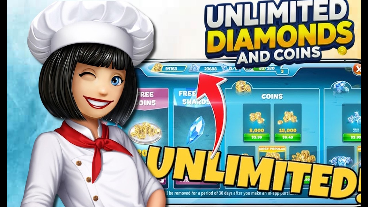 Cooking Fever Hack/Mod 2026 - How To Get Free Gems Without Using Cooking Fever MOD APK  (Working)