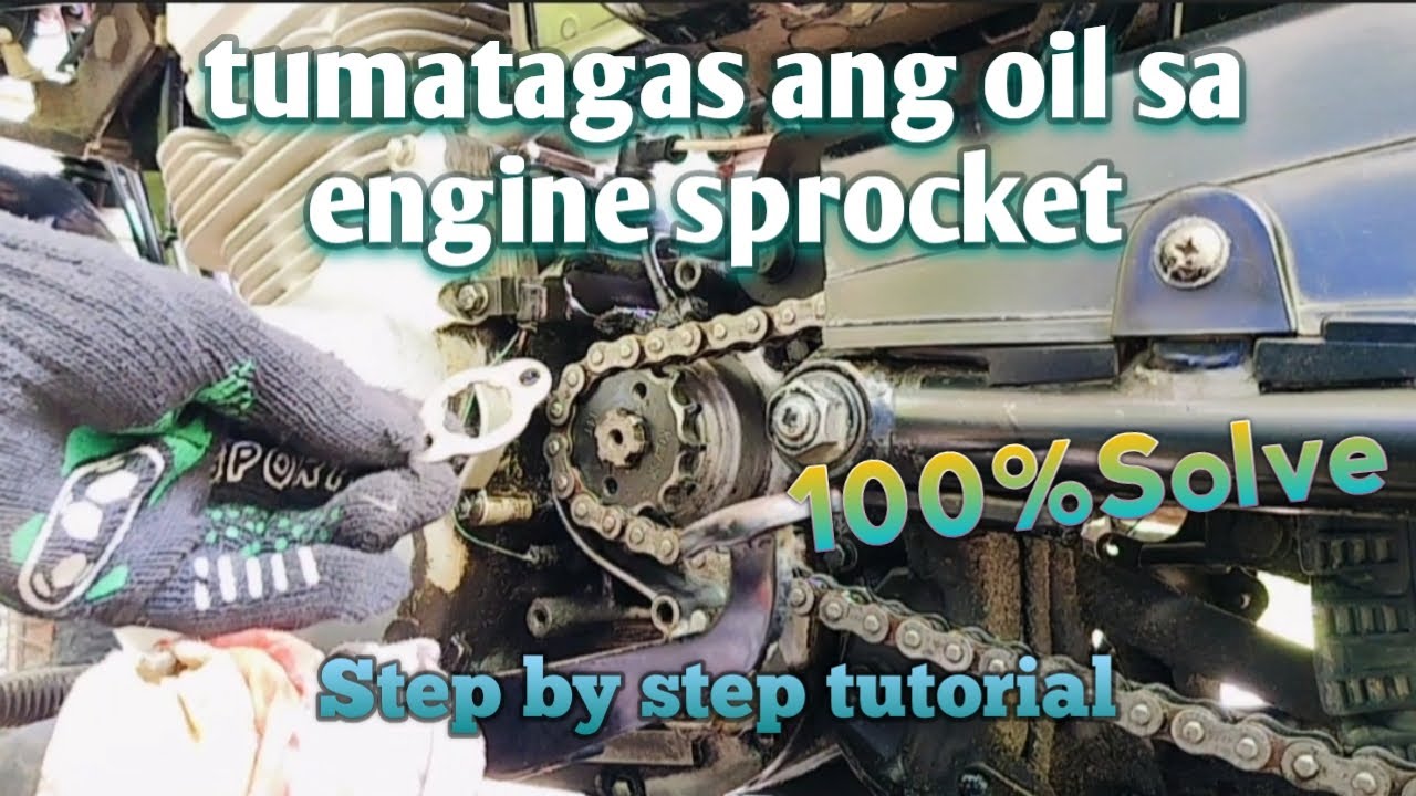 KAWASAKI BARAKO| ENGINE SPROCKET OIL SEAL REPLACEMENT #mantechvlog