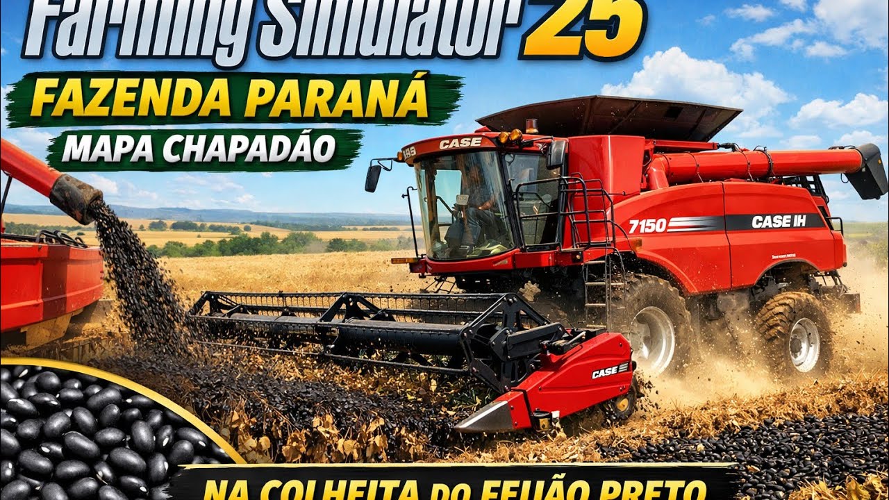 Farming simulator 25 | mapa chapadão | fazenda paraná