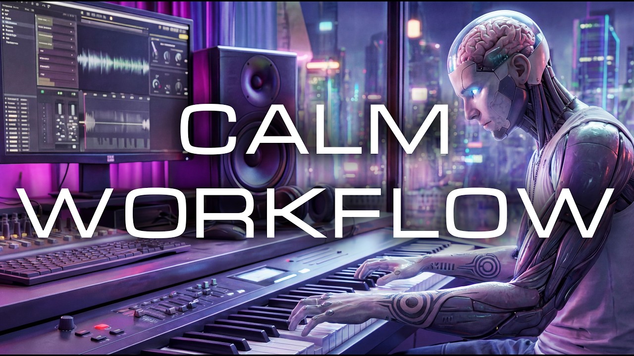 Dark Lofi for Deep Work | calm music for focused work sessions 🌐 future noir