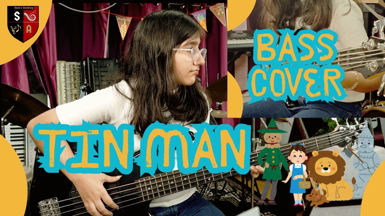 Tin Man  -  Bass Cover By Gargi M