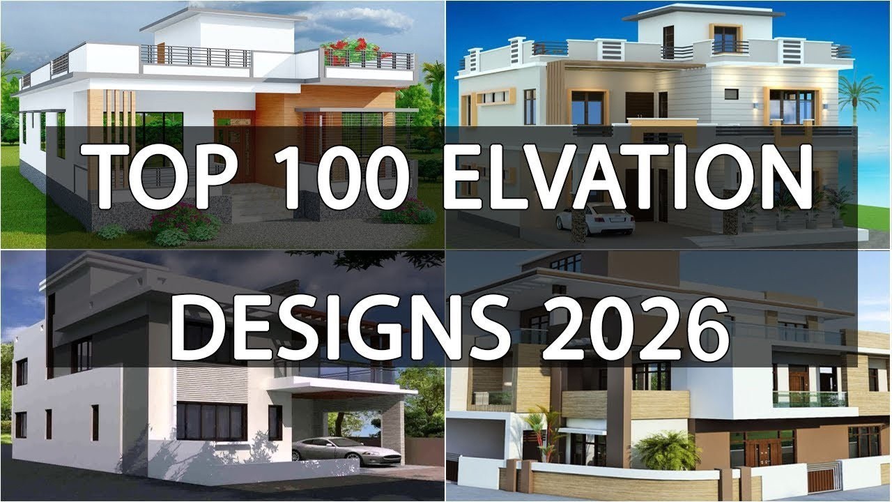Latest 100 Front Elevation Designs 2024 | House Exterior Designs Ideas | Home Front Wall Design
