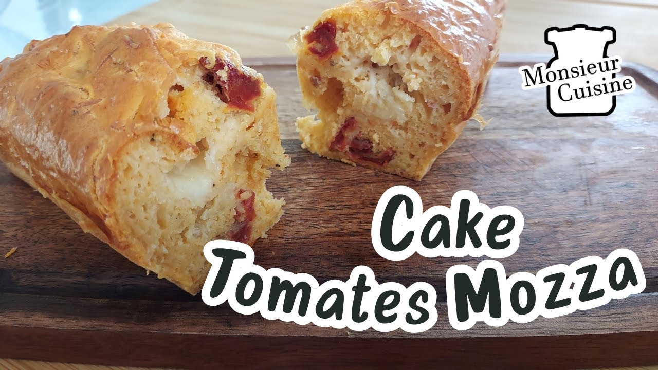 CAKE MOZZA TOMATES #monsieurcuisinesmart #monsieurcuisine #thermomix