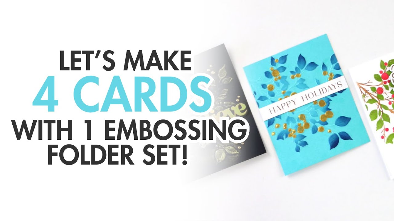 Use This Set 4 WAYS and Create Exciting Holiday-Themed Projects! 🎄