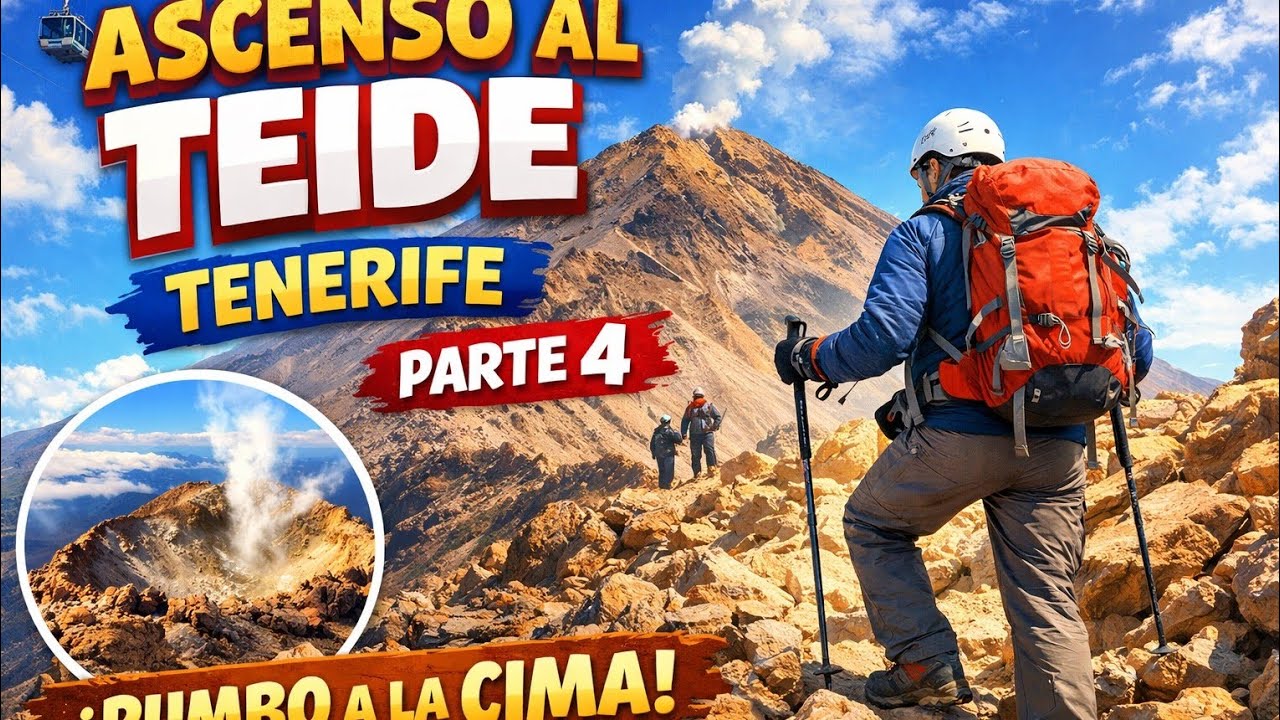 Tenerife, Islas Canarias, ascenso al volcán Teide. Parte 4