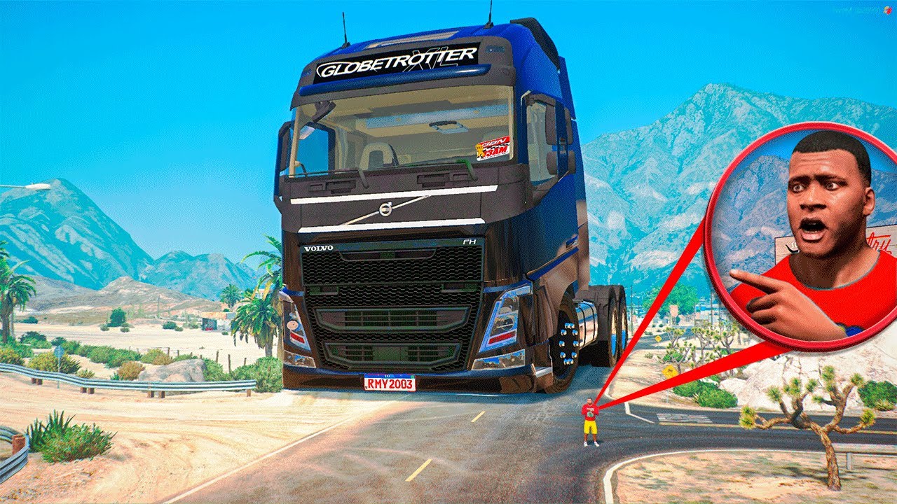 ENCONTREI O MAIOR CAMINHÃO QUE EXISTE no GTA 5!