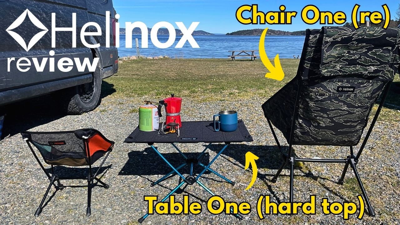 NEW HELINOX Chair ONE (re) & Table One Detailed SETUP, TEST & REVIEW