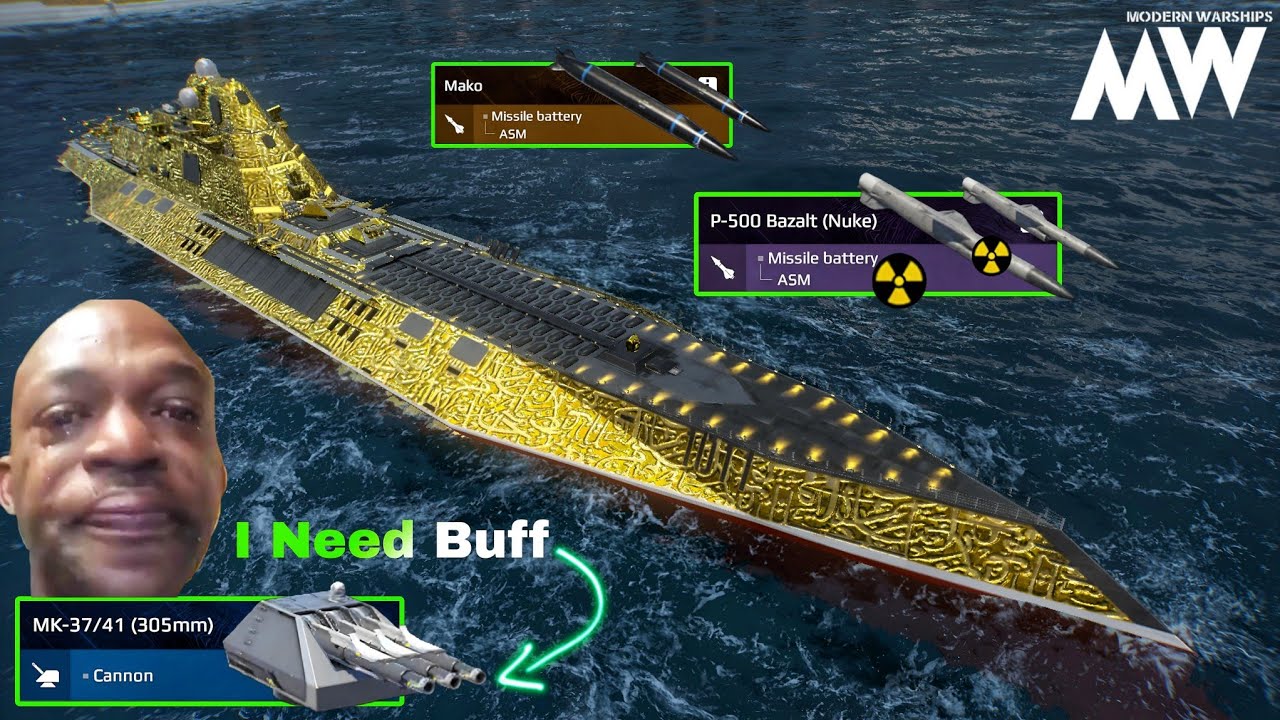 USS New Hampshire - Allover Good BB 🔥 But Need Main Cannon Accuracy Buff 💪 - Modern Warships 