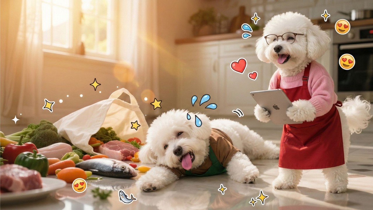 Role swap challenge!🔄🧹Can Baby Puppy handle Mom Dog's daily chores?🏠
