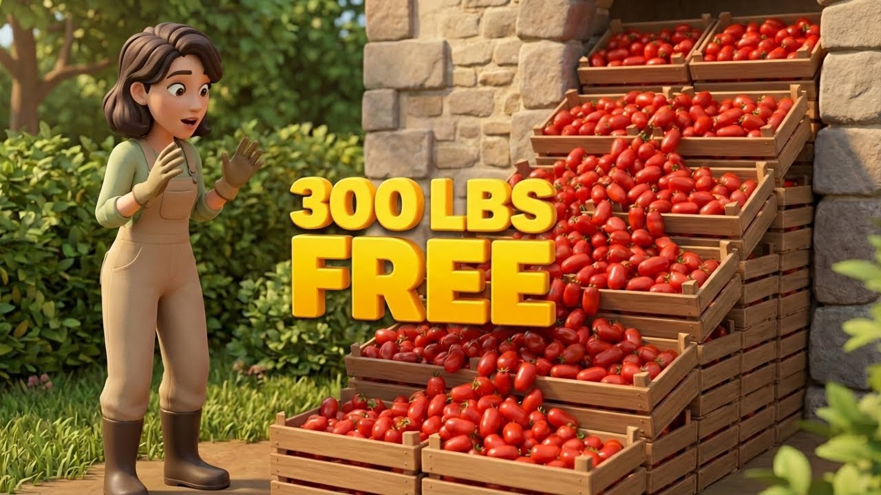 Stop Buying Tomatoes: This 20-Plant System Gives You 300 Pounds Every Summer