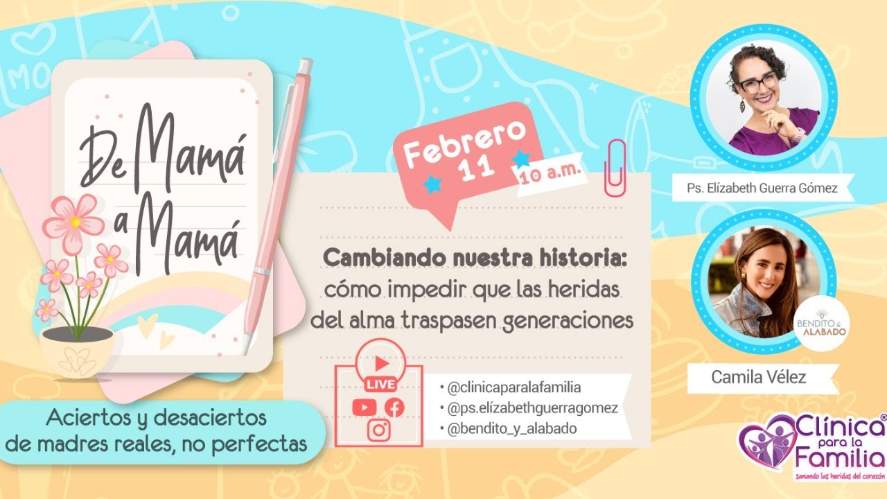 EN VIVO 🔴 De mamá a mamá: Cambiando nuestra historia 😊