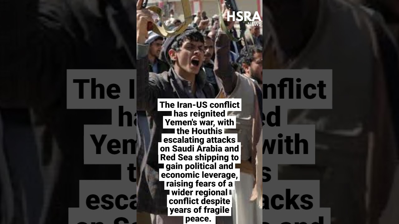 Houthis Risk New War With Saudi Arabia as Yemen Conflict Reignites | Iran-US Tensions #shorts #news
