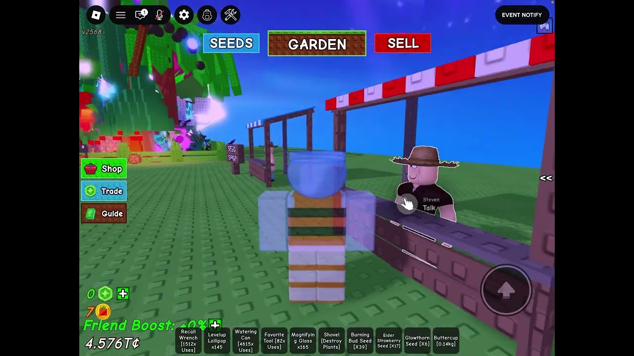 Grow a garden pt 2 :3