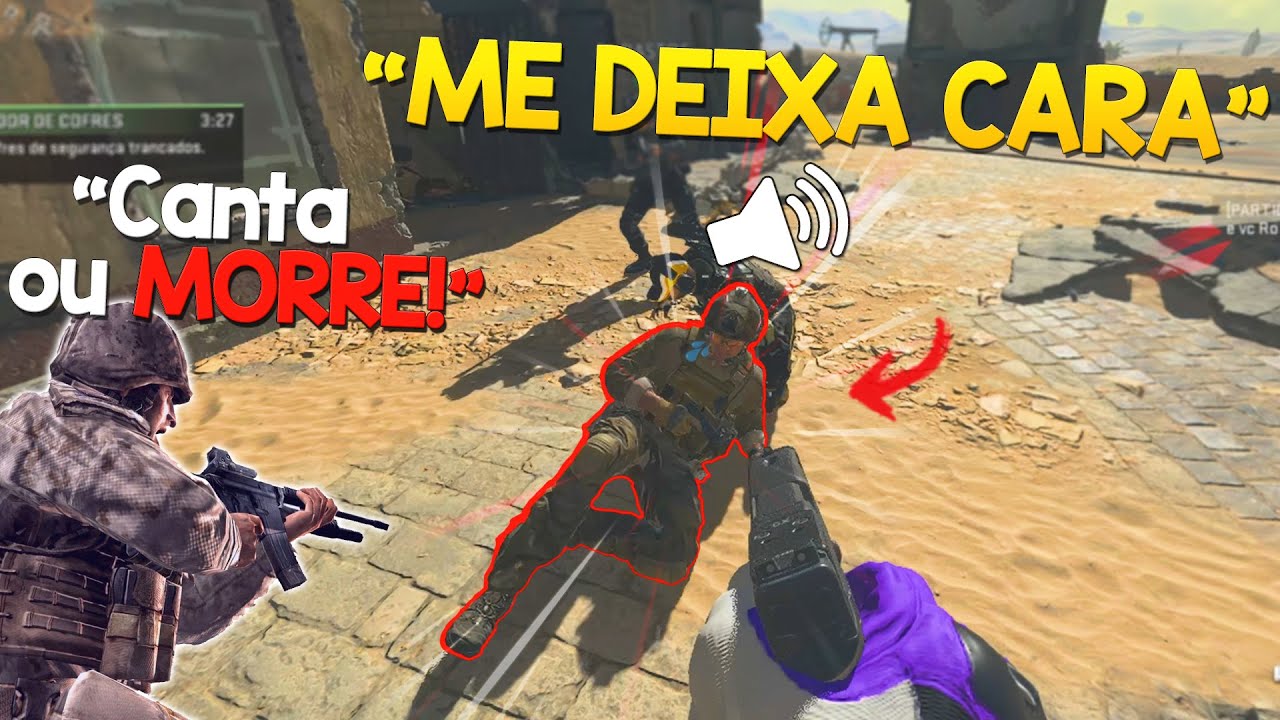 COMPILADO DE ZOEIRA NO CHAT DE PROXIMIDADE - Warzone