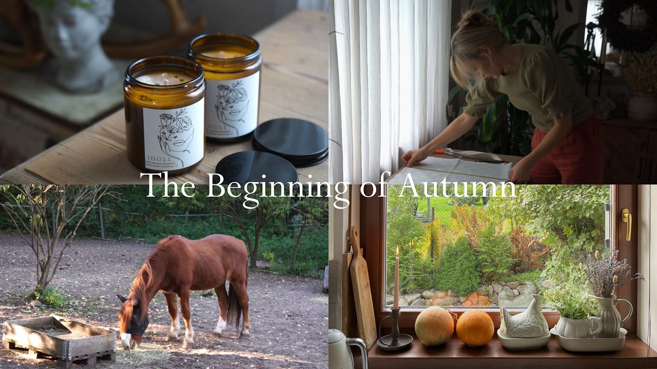 The Magical End of Summer in Northern Europe | Hello Autumn: Crafting, Foraging & Hiking with Sheep