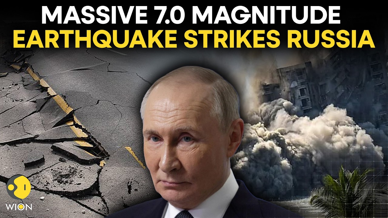 Russia Earthquake: Russia&rsquo;s Kamchatka Hit by Powerful Magnitude 7 Earthquake | WION Originals