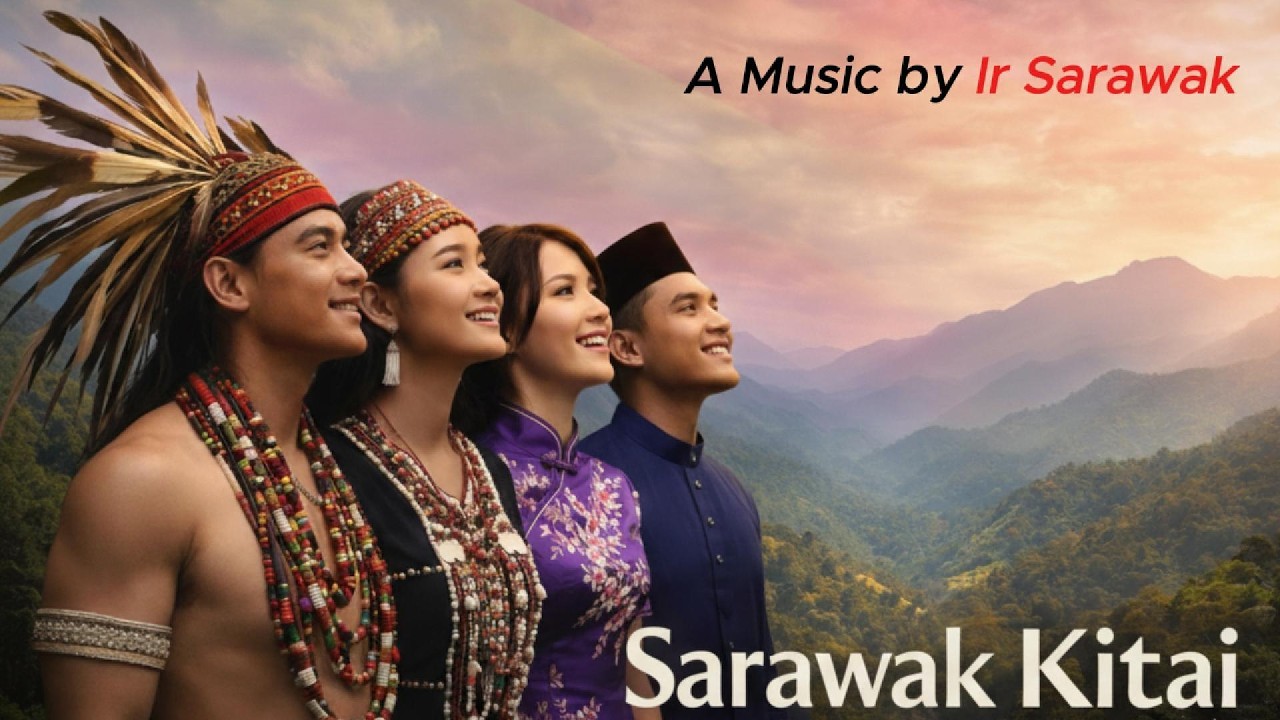 Sarawak Kitai 🇲🇾 | A Song of Unity & Pride &mdash; Official Music Video by Ir Sarawak