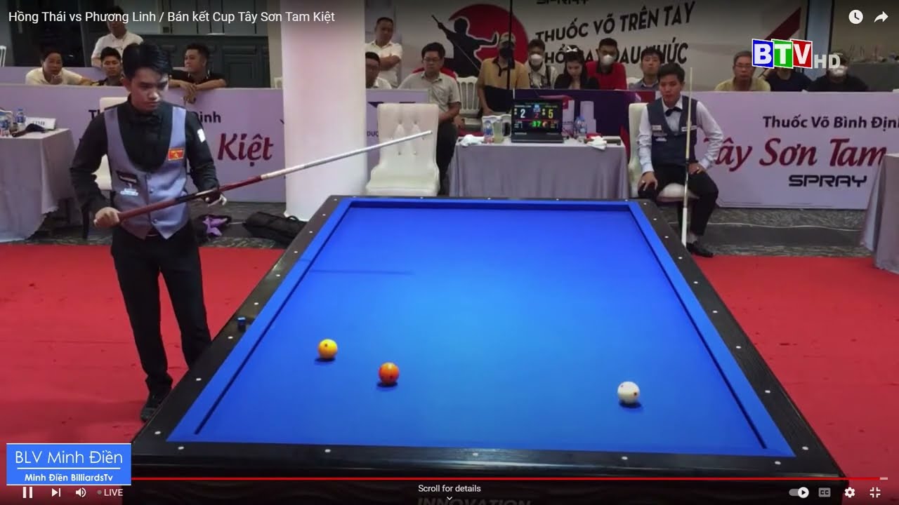 Bán kết | Chiêm Hồng Thái vs Phương Linh | Cup Tây Sơn Tam Kiệt 2023