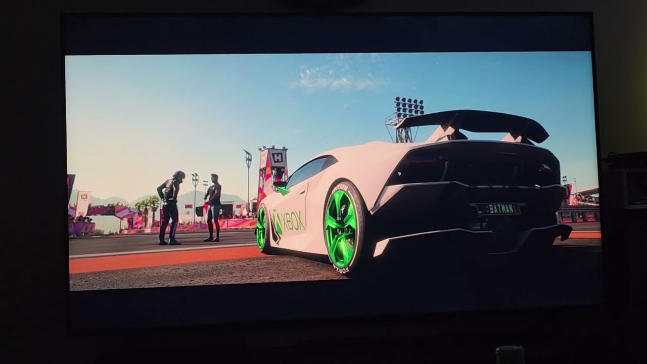 Forza Horizon 5 on LG 75 inch TV | Ultra settings | Lenovo Legion Pro 5i RTX 5070 Ti Gaming