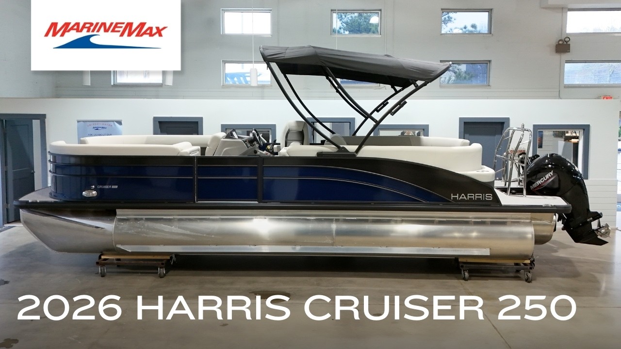 Harris Cruiser 250 2026 года выпуска | Уже в продаже в MarineMax Lake Norman