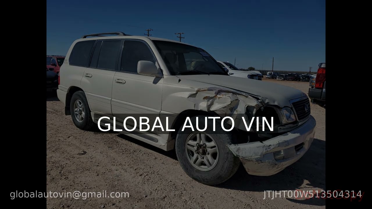 LEXUS LX470 2001 JTJHT00W513504314