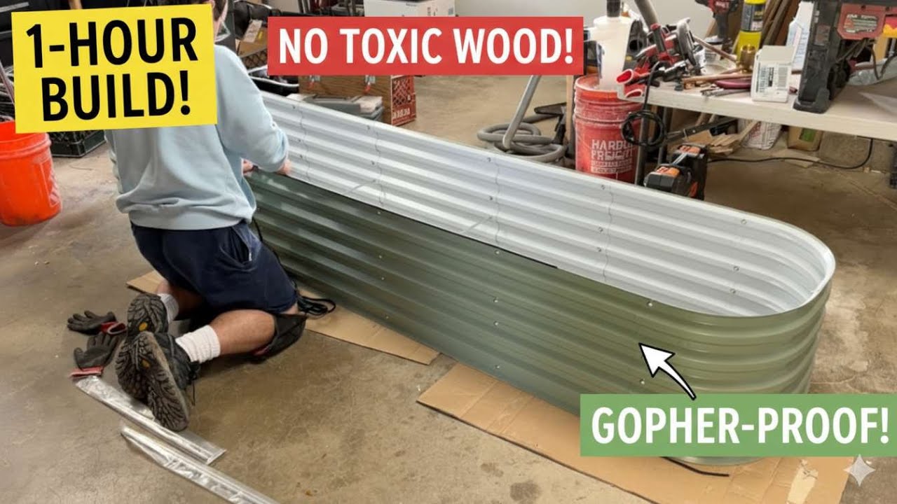 The Last Garden Bed You’ll Ever Build: Non-Toxic, Gopher-Proof, & Fast!