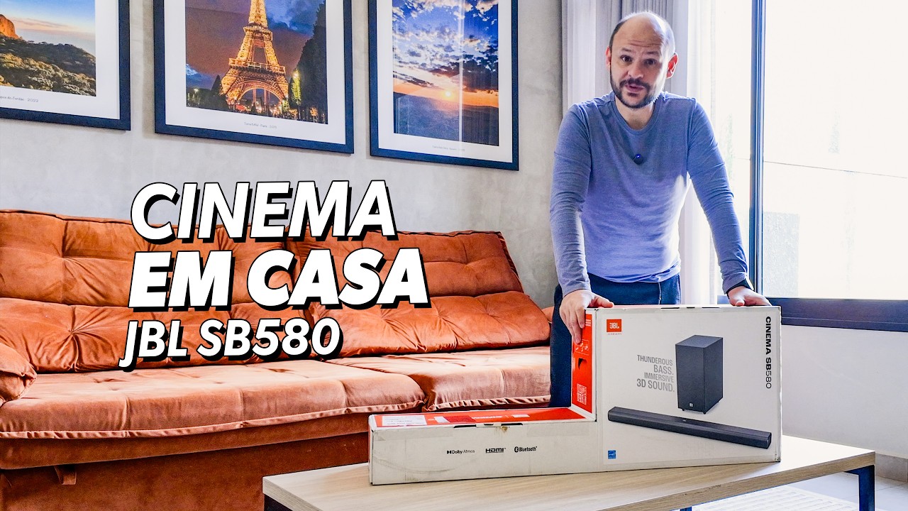 Soundbar JBL Cinema SB580 é boa e vale a pena? Review / Análise