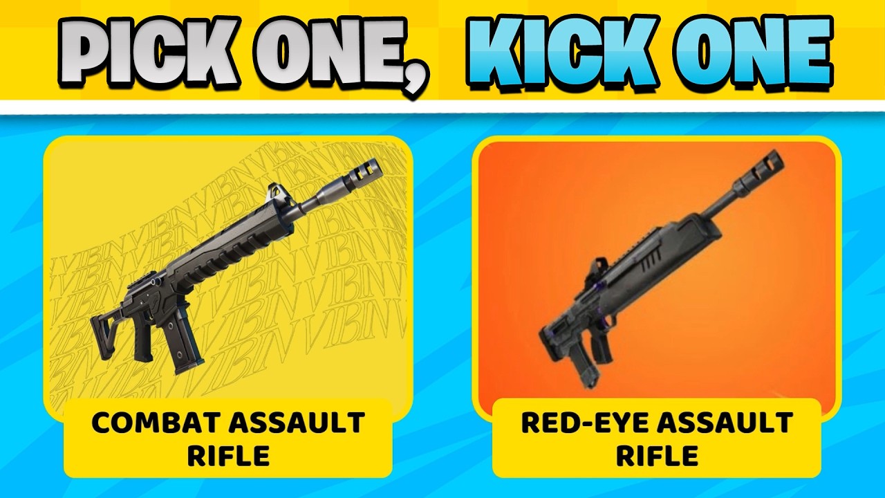 You Can Only PICK ONE Weapon...