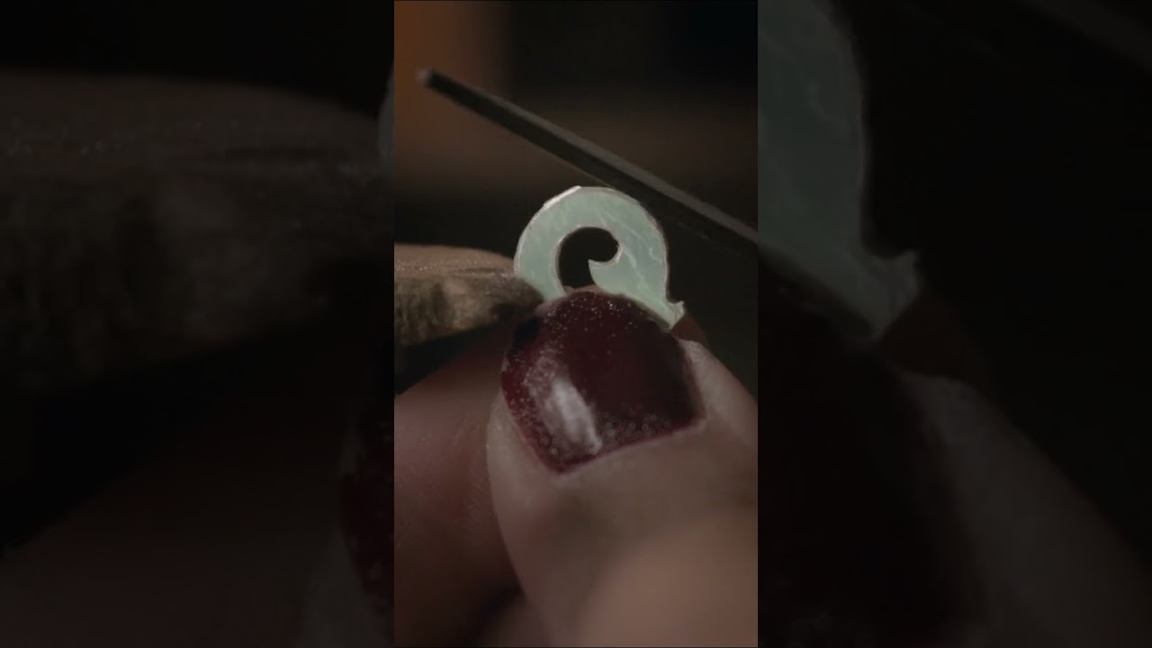 Making the Everglow necklace - #handmadejewelry #handmade #necklace #darkacademia #silver #amethyst