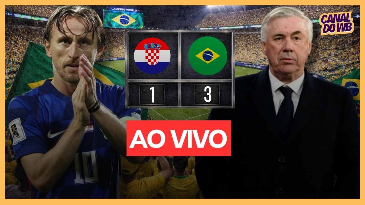 🔴 P&Oacute;S-BRASIL 3x1 CRO&Aacute;CIA | AN&Aacute;LISE DO JOGO