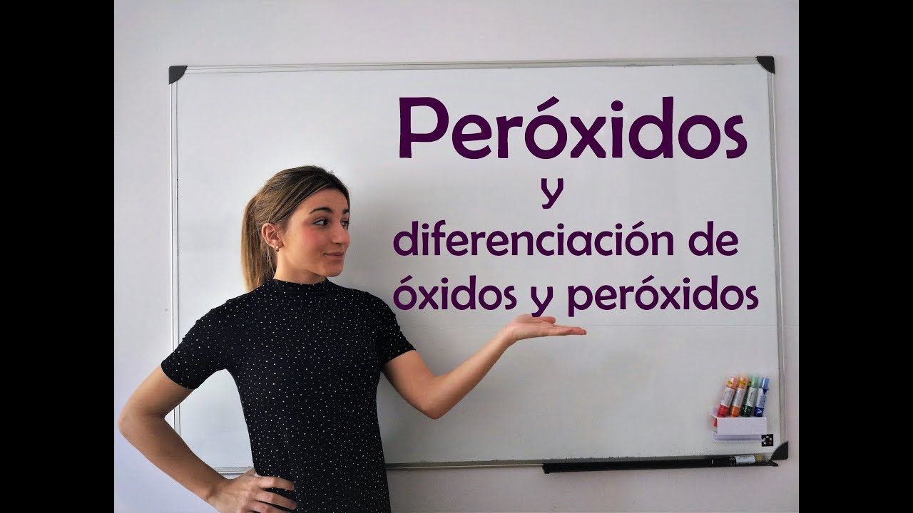 Formulación inorgánica. PERÓXIDOS. Truco para la diferenciación de óxidos y peróxidos