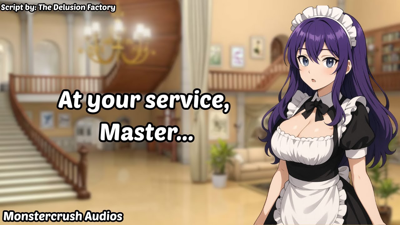 F4M | The New Maid Pampers You With Cuddles ASMR Roleplay [Kissing]