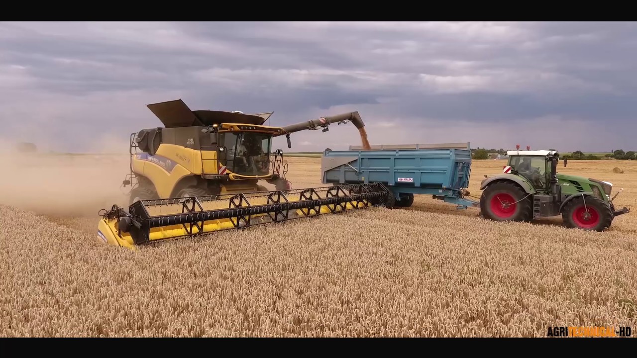 NEW HOLLAND CR 10.90 | BIG HARVESTER IN FRANCE | FENDT 828