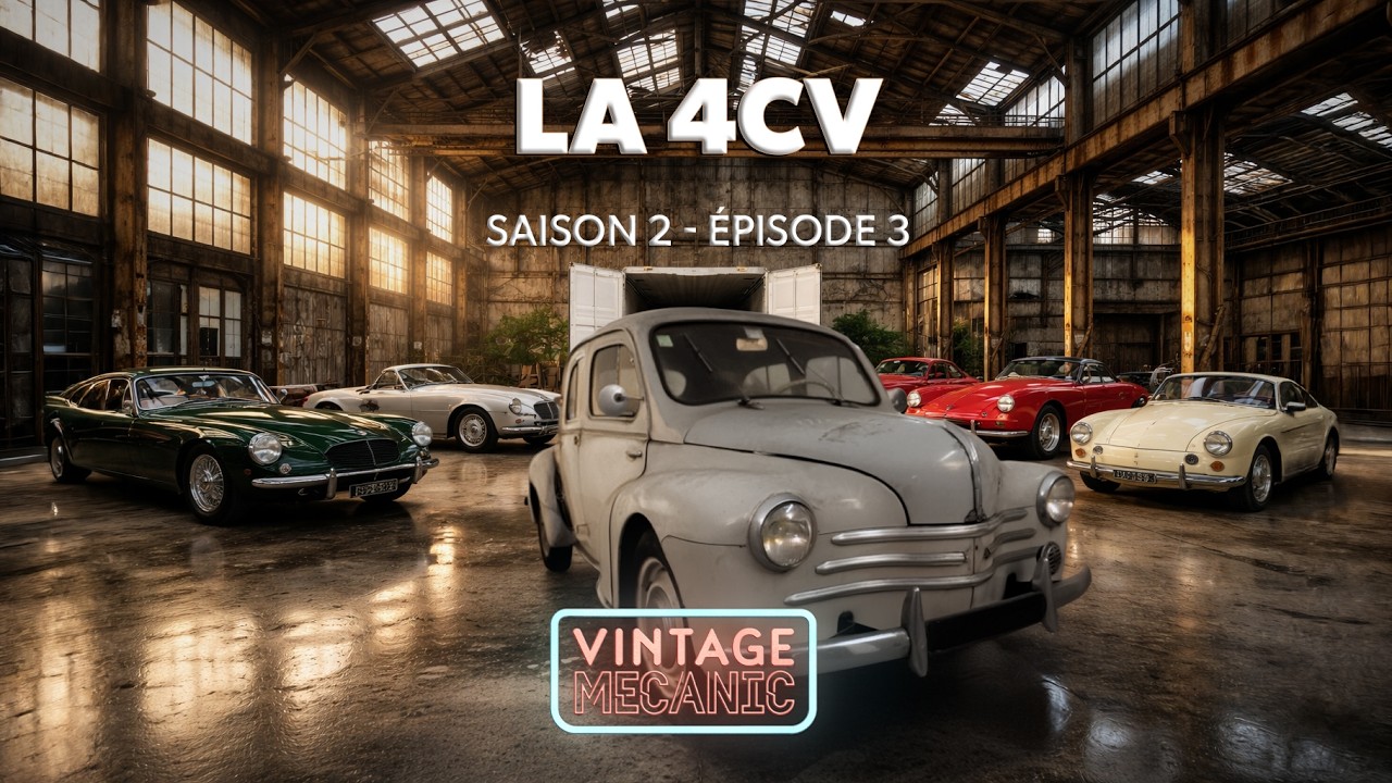 VINTAGE MECANIC : LA 4CV