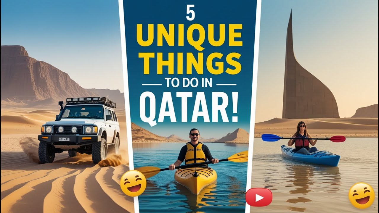 5 Unique Things to Do in Qatar 🇶🇦 | Hidden Gems & Must-Try Experiences!