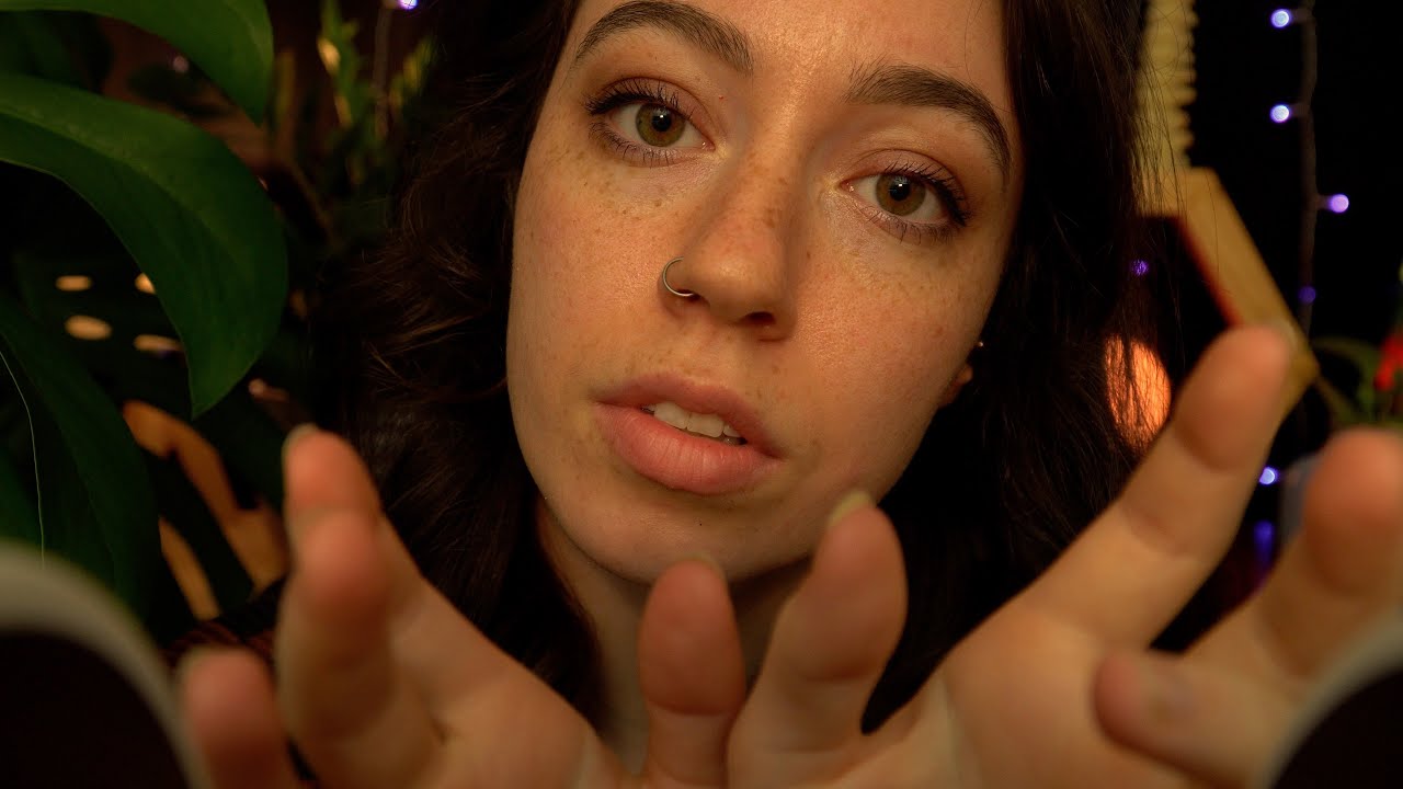 ASMR | ur so eepyyy (UP CLOSE face touching)