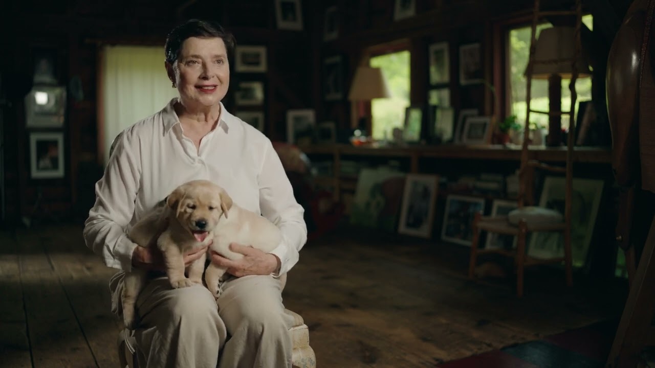 Why international actress and model, Isabella Rossellini gives back to the Guide Dog Foundation.