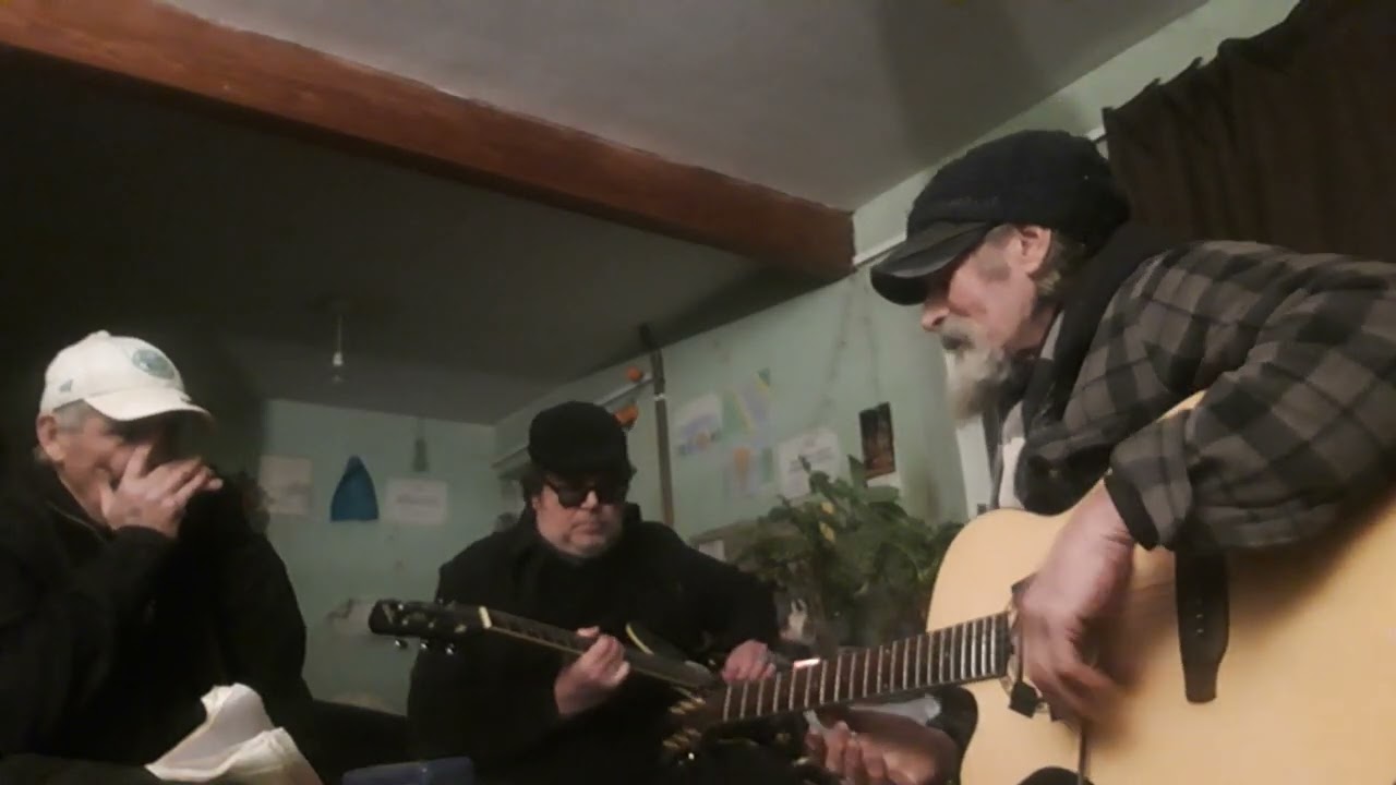 The Swamp Brothers (Banjo Nick and Gene Thunderbolt) plus Alex: Bob Dylan/Banjo Nick