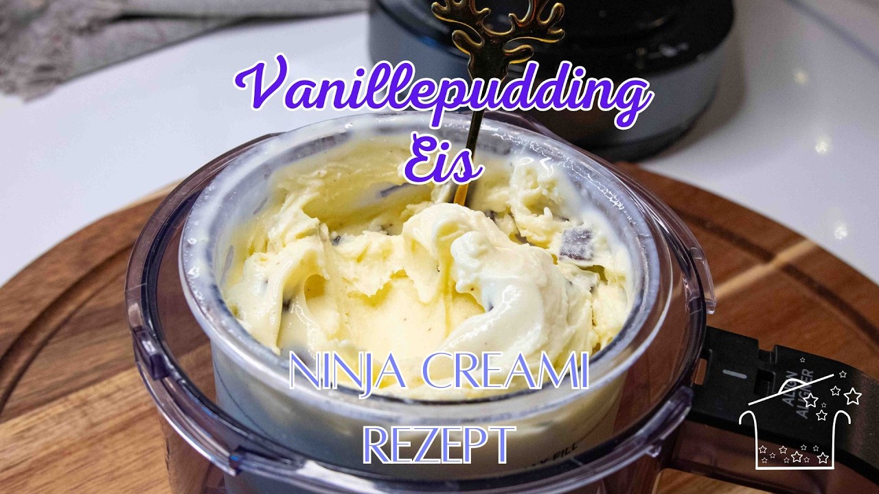 Vanillepudding Eis Ninja Creami Rezept