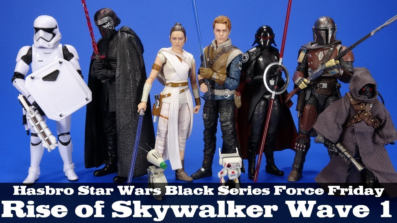 Обзор Star Wars Black Series Rise of Skywalker Mandalorian Jedi Fallen Order Force Friday '19
