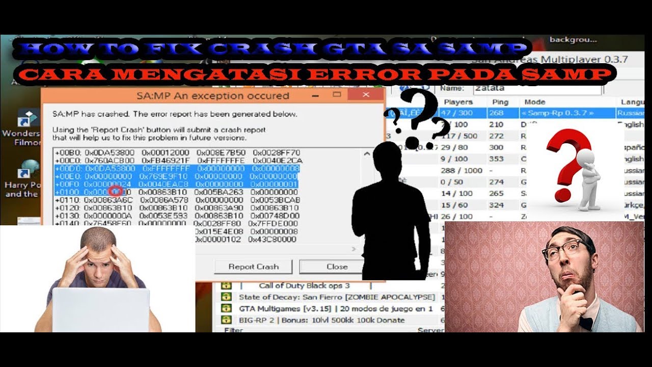 How To Fix | Cara Mengatasi SA-MP CRASH (Main GTA SA Online)